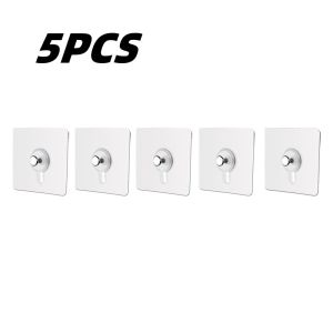 5/10/15/20/30/50PCS Adhesive Hooks Photo Frame Poster Hooks Waterproof Kitchen Bathroom Accessories Screw Hook