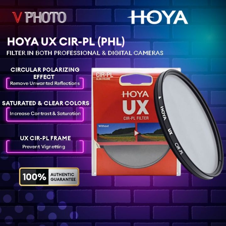 Filtre Polarisant Circulaire Hoya 72mm - Modèle Slim (PHL), Made In Japan, Neuf
