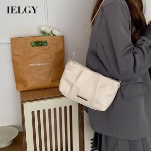 IELGY womens pink messenger chain retro small square bag