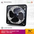 Trev OMNI Industrial Exhaust Fan 14 Inches XFV-350 16 Inches XFV-400 Wall Type. 