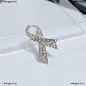 [COD] zhangyuqing Simple Alloy Black White Ribbon Pin Badge Brooch Funerals Memorial Pin Mourning Badge Suit Clothing Jewelry Accessories