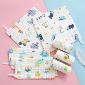 Baby Handkerchief Soft Six Layers Cotton Face Towel Saliva Towel Bib Sapu Tangan Cuci Badan