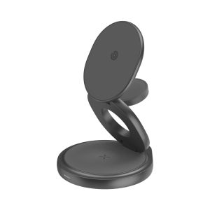 BAZIC by Energea GoMag Gyre 360 Rotation Base 3 in 1 wireless Charger with Apple Watch Charger