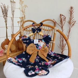 Jelova Tasya Ribbon Set Dress 0-6 Bulan