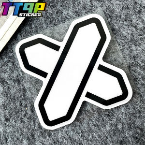 โลโก้ X SHOEI สติกเกอร์รีเฟลกทีฟติดหมวกกันน็อก หมวกกันน็อก SHOEI NEOTEC 3 Z8 Zaiser GLAMSTER X14 J-CRUISE 3 X-SPR ของตกแต่งรถมอเตอร์ไซค์