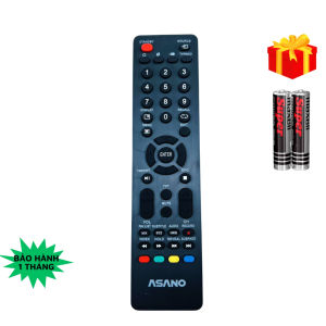 SKU399 - Remote điều khiển tivi Asano Mã 03 điều khiển TV Asano - Tặng kèm pin