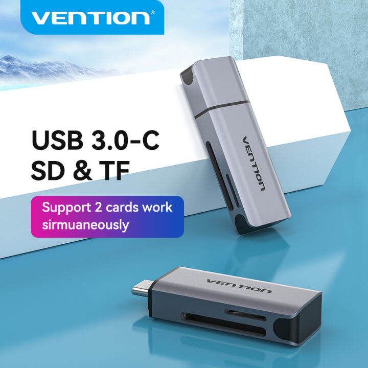 Vention Card Reader Usb Memory Sd Card Reader Type C Usb To Sd Tf Micro Sd Adapter For