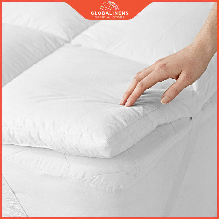 [Mattress Topper Only] Globalinens - Hotel Quality European Fiber ...