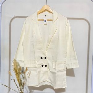 FZ Blazer Ara Size L-XL/ Blazer Wanita Oversize/ Blazer Wanita Kancing/ Blazer Wanita Korean Style / Jas Wanita Blazer / Blazer Wanita Terbaru 2023 / Blezzer Wanita Kekinian /