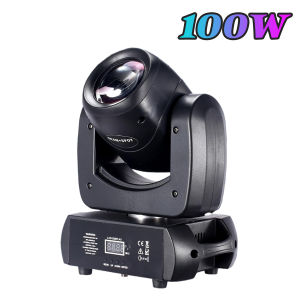 150W BeamMoving Head Light Lampu Panggung Sorot Putar RGBW 8 Warna Mini Beam Led Disco Light Lampu