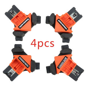 4PCS CORNER CLAMP MULTIFUNCTION 90 DEGREE RIGHT ANGLE CLIP