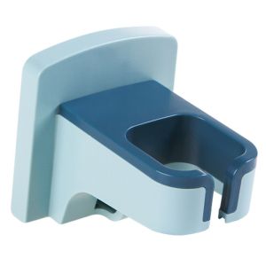 Wall-mounted Hair Dryer Holder ABS Bathroom Shelf Storage Hairdryer Holder Rack Organizer For Hairdryer Bathroom Organizer