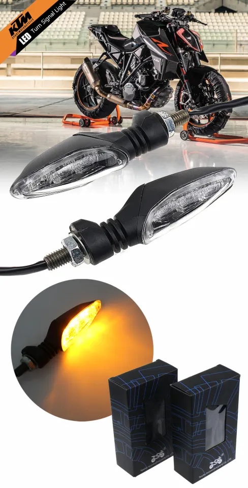 LED Turn Signal Indicator Light Blinker Set For KTM Duke 125 200 250 390 690
