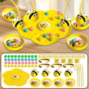 Magnetic Bee Fishing Toys Family Fun Game Montessori Toy Educational Magnetic Toy Parent-child Interaction Game Mainan