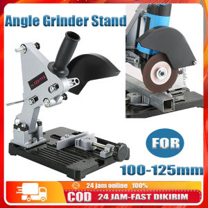 【Ready StokCOD】Stand dudukan gerinda tangan/Angle Grinder Stand Holder Suitable For Angle Grinder With Disc Diameter 115mm or 125mm Bracket Universal Multi-Functional Solid Angle Grinder Refitting Table Saw