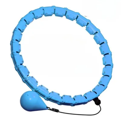 Auto-Spinning Smart Hula Hoop: 3-in-1 Non-Stop Weighted Core Fitness Ring for Home Gym App-Controlled Waist Trimmer for Cardio Fat Burning & Body Slimming - Unisex Ab Workout Machine & Toner