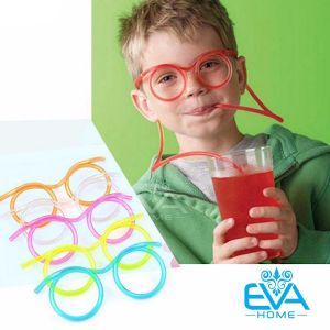Combo 2 Ống Hút Mắt Kính Cute Vui Nhộn Độc Đáo M3552