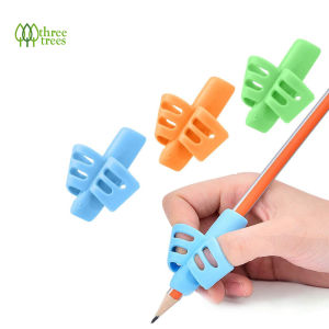 Threetrees ที่จับดินสอสำหรับเด็กปลอดสารพิษเขียนด้วยลายมือแก้ไขท่าปากกาเหมาะกับสรีระเขียนช่วยจับเทรนเนอร์สำหรับเด็กเด็กหัดเดินก่อนวัยเรียน