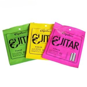 Orphee Acoustic Guitar Strings Hexagonal Core+8% Nickel Bronze Musical Instrument Accessories