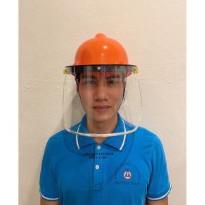 mũ bảo hộ lao động mặt kính- gọng nhôm