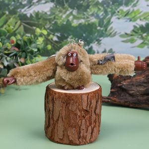 \ud83d\udd25Hot sale\ud83d\udd25Cute Plush Monkey Keychain Funny Playful Gorilla Long Arm Lovely Animal Pendants Key Ring Decoration Interesting Birthday Gifts