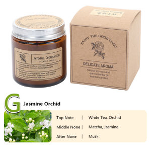 เทียนหอม เทียนหอมอโรม่า80g เทียนหอมในห้อง ชุดทำเทียนหอม เทียนหอมอโรม่า เทียนถ้วย เทียนหอมสปา เป็นธรรมชาติ ความปลอดภัย