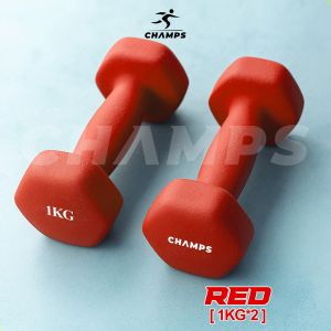 Champs Mini Dumbell Barbel Alat Gym Rumahan Barbel Alat Fitness Rumahan Gym Lengkap Dumbell 3 Kg