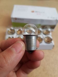 bóng đèn T10-T20-1156(1 tóc)-1157(2 tóc)-G18 lắp oto - xe máy halogen giá 1 hộp 10 bóng