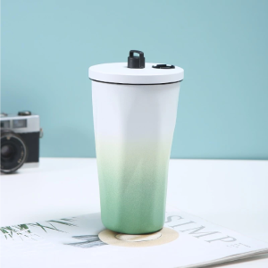 Straw Vacuum Water Bottle 304 Stainless Steel Stainless Steel Tumbler Sport Large Capacity Botol Air Diamond Flask Tumbler