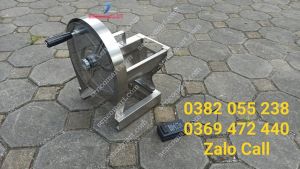 Máy thái lát các loại củ quả inox chạy điện