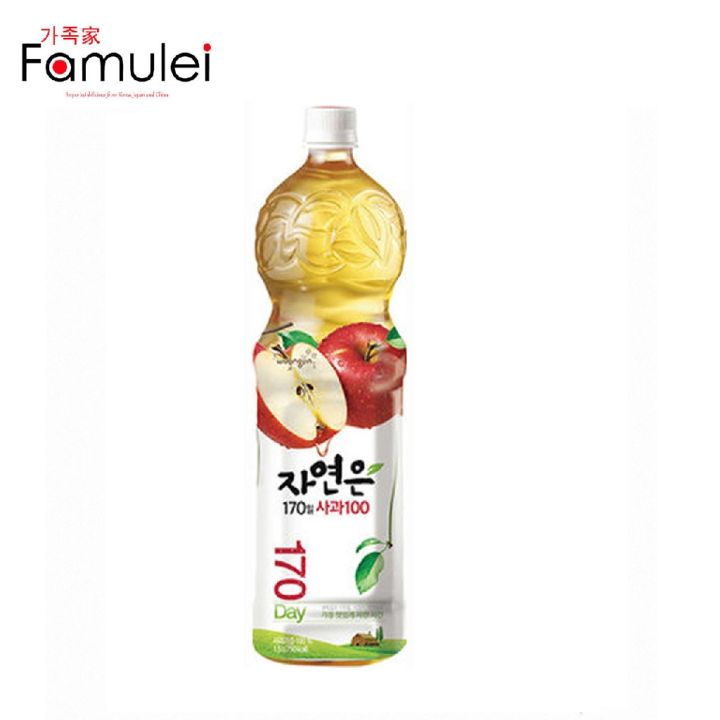 Woongjin Nature Apple Juice 100% Natural Apple Juice Famulei