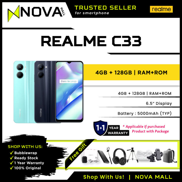 berapa harga hp realme c33 ram 6