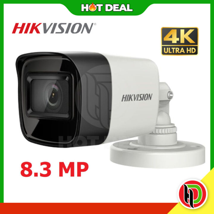 Hotdeal 8.3MP Hikvision DS2CE16U0TITF 4K Bullet CCTV Camera For