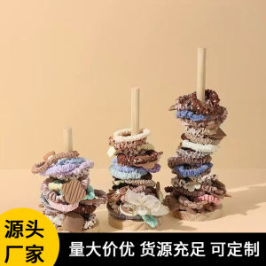 กล่องเก็บของ สวยงาม ไม้ธรรมชาติ ชั้นวางผมจัดเก็บ ใช้งานได้จริง มัลติฟังก์ชั่น จอแสดงผล ชั้นหลายชั้น