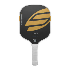Boomsti Gold Pickleball Paddle** - T700 carbon fiber frame with EPP+EVA composite face. Lightweight & durable for competitive and recreational play. Features a non-slip grip and exclusive LABS edition multi-layer surface