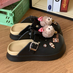 [Free Shipping] Cute Clogs Shirley Rose Clogs WomenS Summer New Style Breathable Non-Slip Thick-Soled And Suitable For Outdoor Wear