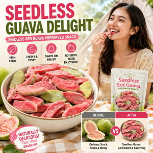 Seedless Red Guava Preserved Fruit Red Guava Slices Rich In Dietary Fiber Healthy Sweet Fruit Preserves 红心芭乐去籽蜜饯