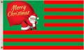Christmas Flags for Outside 3x5 - Santa Flag 3x5 Outdoor with Cute Santa Claus Carrying Christmas Gift Bag, Christmas Decorations for Garden Yard Home Indoor Outdoor. 