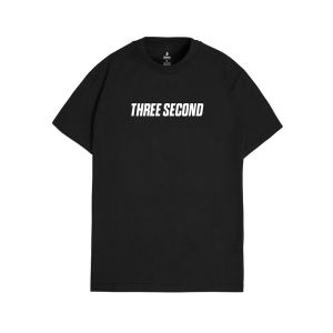 3Second Kaos Pria Lengan Pendek Regular Fit Katun T-Shrit Short Sleeve Ultra Comfort Basic Script OL-C630723