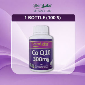 StemLabs CoQ10 300mg TTC Coenzyme Q10 Supplement 【JAKIM Halal  KKM Approved】