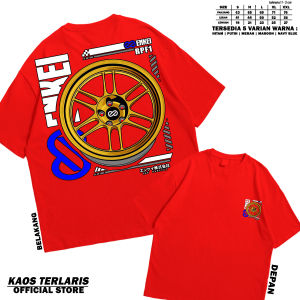 KAOS VELG ENKEI RPF 1 T SHIRT VELG RACING CATTUN COMBED 30S SABLON PLASTISOL BISA COD KAOS TELARIS