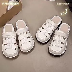 [Free Shipping] WomenS Closed-Toe Sandals 2026 New Spring/Summer Dual-Use Closed-Toe Mules For Outdoor Wear Suitable For Women