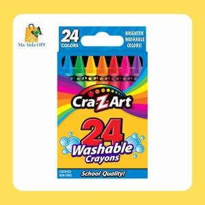 CRA- Z -ART WASHABLE CRAYONS 24 Count