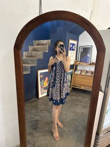 Stylecollectionku - Daster Kensy Rante Kawung Tali Pundak LD 110cm