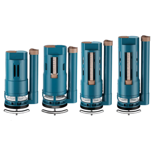 Split Toilet Drain Valves Two Button Toilet Water Outlet Valves Double Flush Fill Water Tanks Replacement Fittings