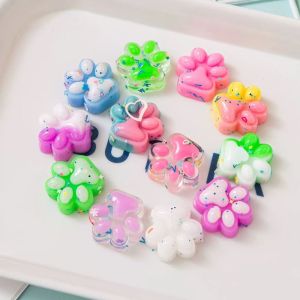 MUSASI 10Pcs Phục hồi chậm Kẹp Móng Mèo Mini Giảm căng thẳng thư giãn Đồ chơi bóp hình bàn chân mèo Dễ thương Dính Đồ chơi bóp và giải tỏa căng thẳng Giảm căng thẳng