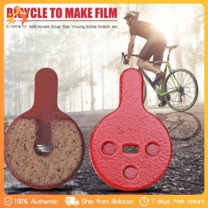 1 Pair Lightweight Wear Resistant Mountain Bike Semi-Metallic Disc Brake Pad for Outdoor Cycling