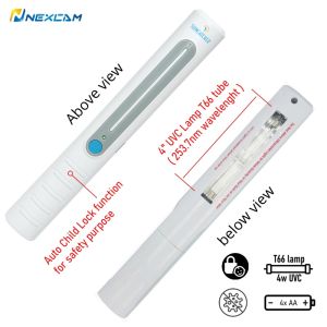 NEXCAM SUNCATCHER UV Sanitizing Wand with Portable Germicidal Disinfection & Sanitizing UVC Lamp