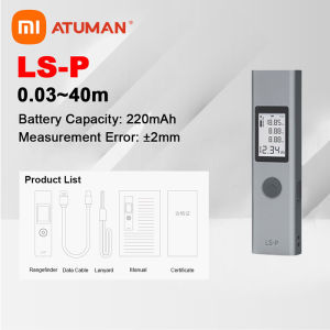 Xiaomi ATUMAN Duke Laser Range Finder 40m High Precision Measurement Rangefinder Laser Distance Meter LS-P/LS-6