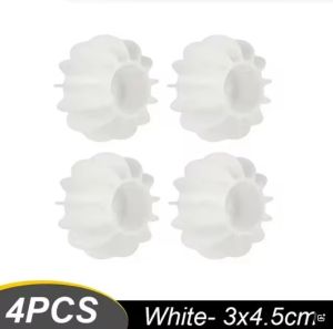 【Swan Home】12Pcs Reusable Silicone Magic Laundry Ball Anti-tangle Cleaning Ball Floating Lint Cat Hair Remover Catcher Tools for Home Washing Machine